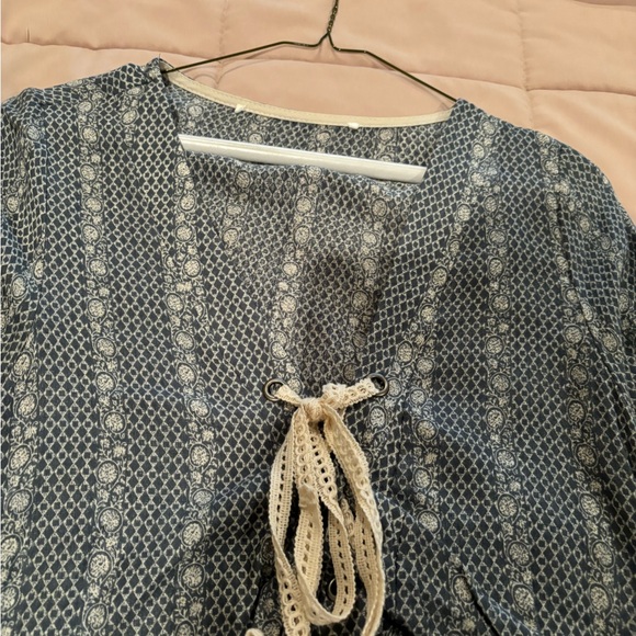 Boutique printed hippie top - Picture 2 of 2